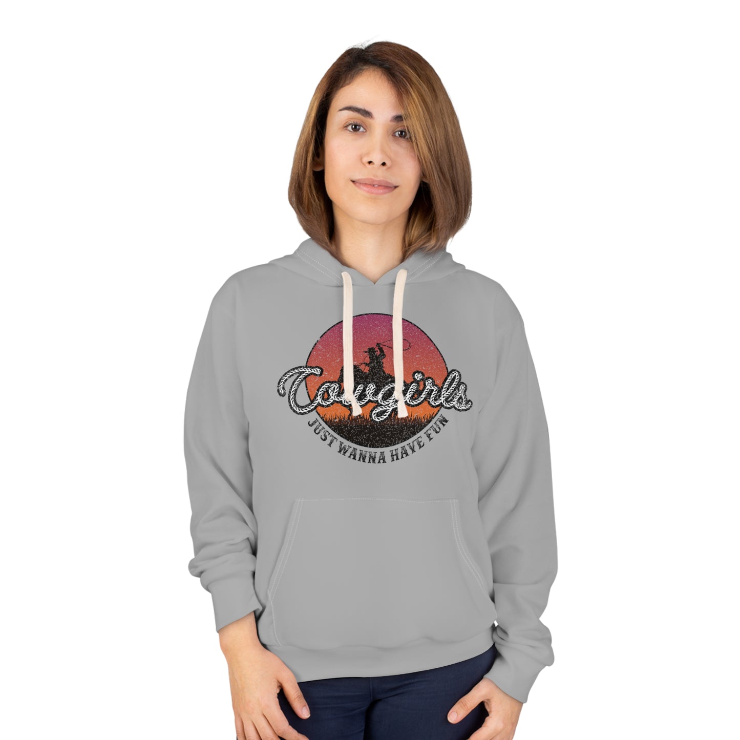 Pullover Cowgirls Just Wanna Have Fun Hoodie