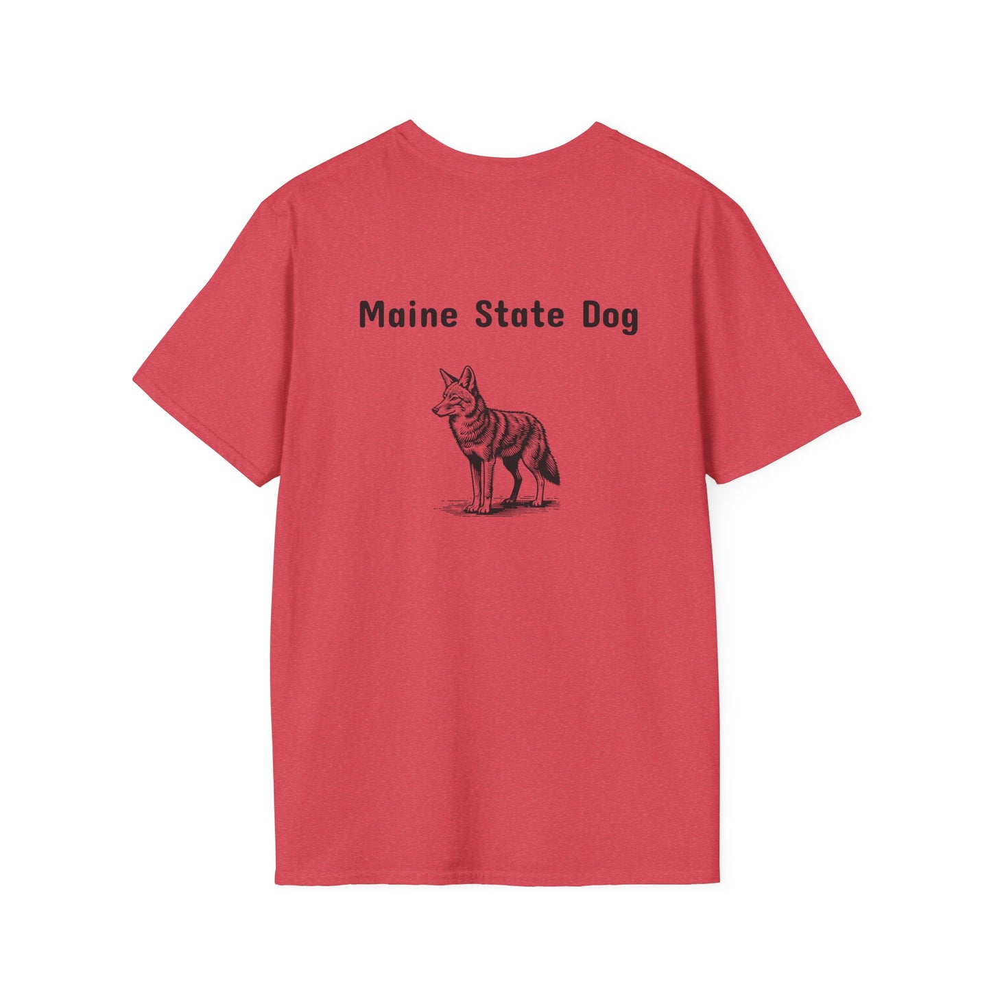Softstyle Maine State Dog T-Shirt
