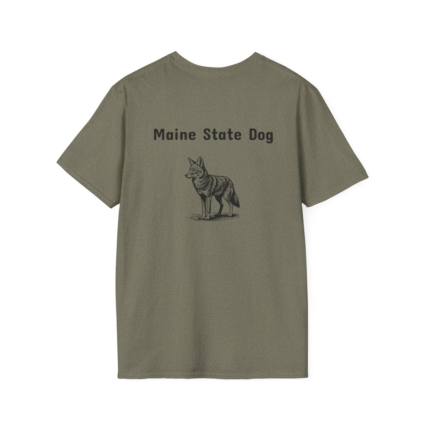 Softstyle Maine State Dog T-Shirt