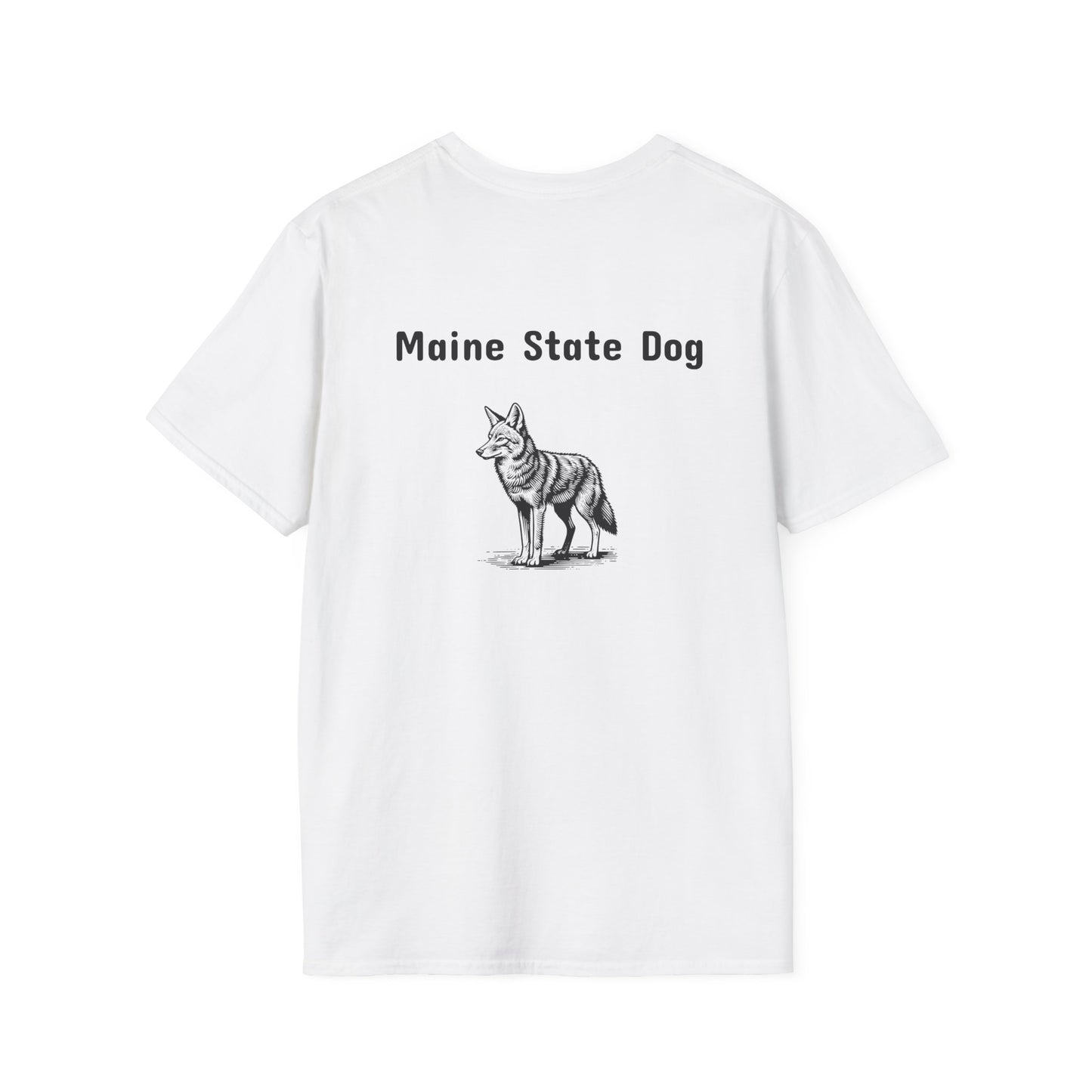 Softstyle Maine State Dog T-Shirt