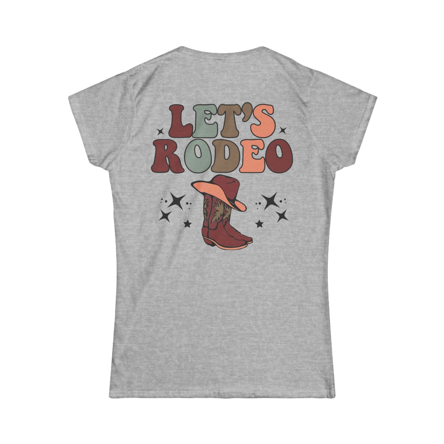 Softstyle Lets Rodeo Tee