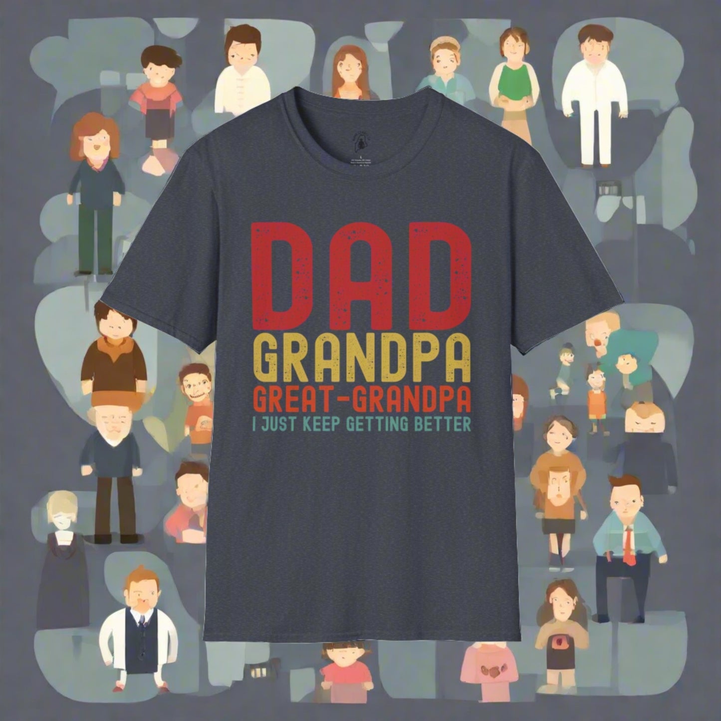 Softstyle Dad Grandpa T-Shirt