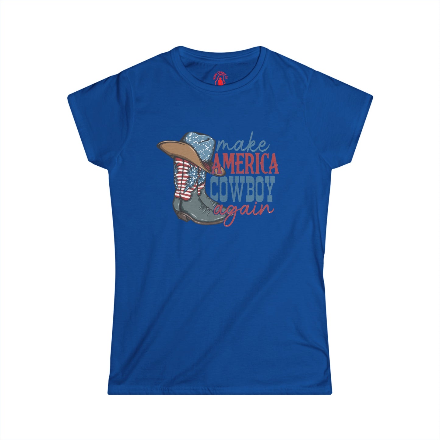 Softstyle Make America Cowboy Again Tee