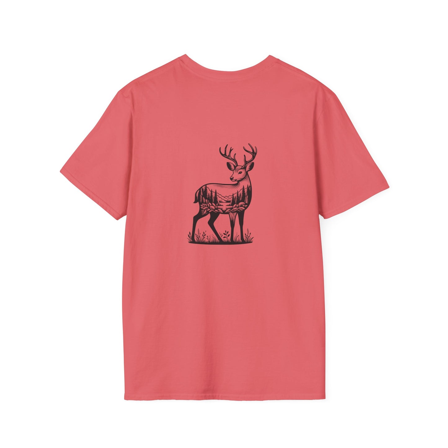 Softstyle Deer Landscape T-Shirt