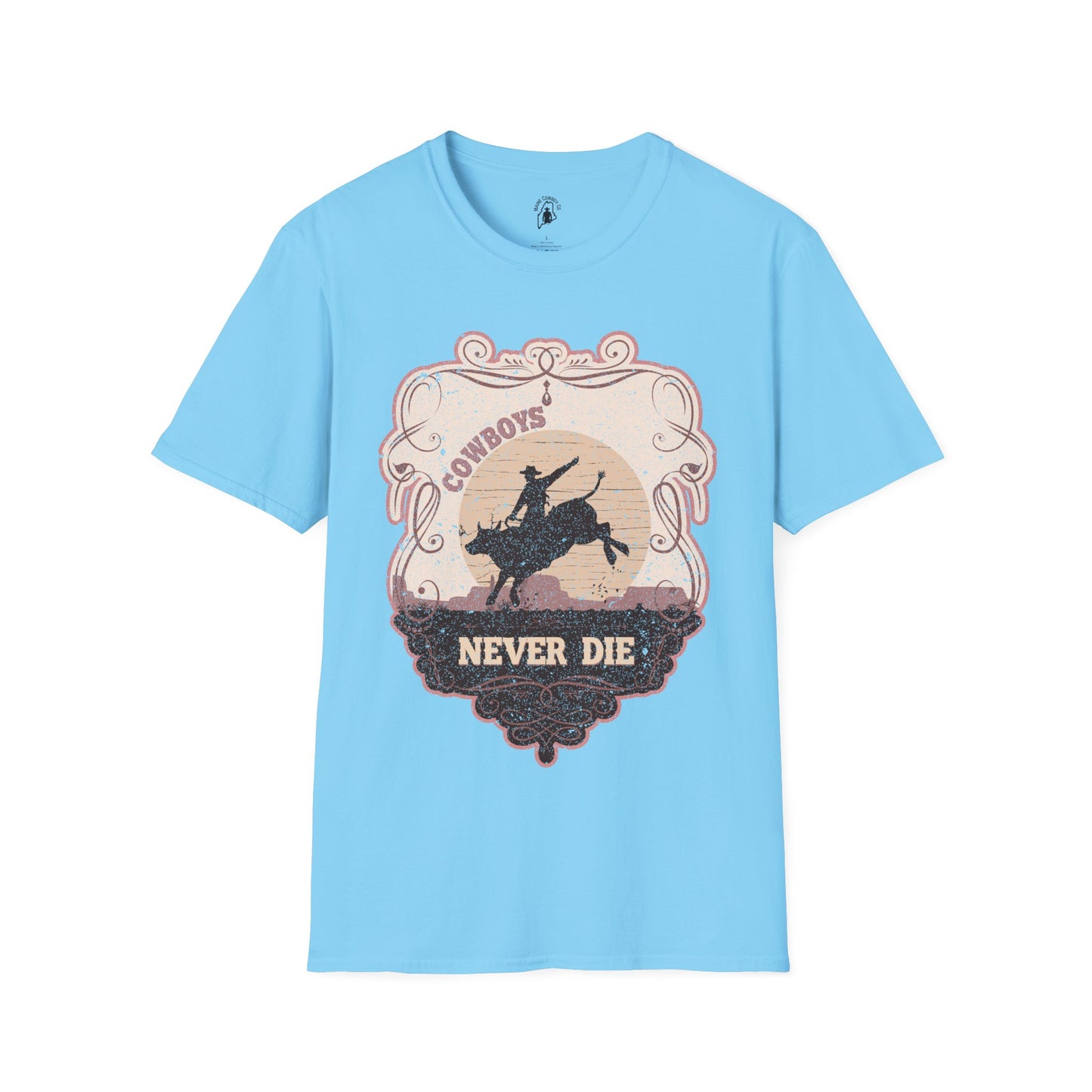 Softstyle Cowboys Never Die T-Shirt