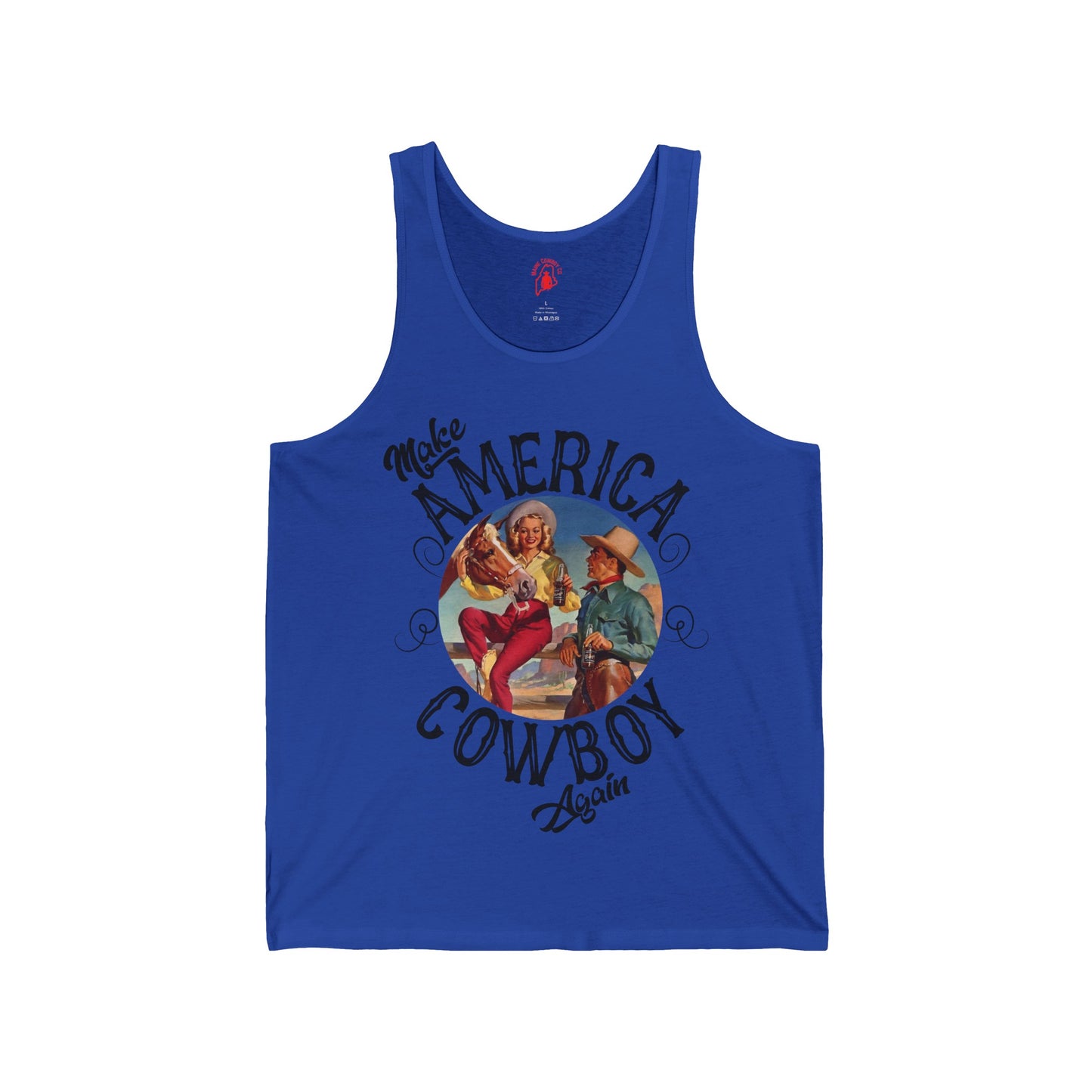 Jersey Cowboy Again Tank