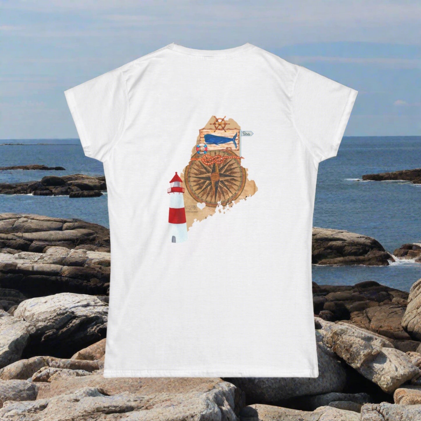 Softstyle See The Sea Tee