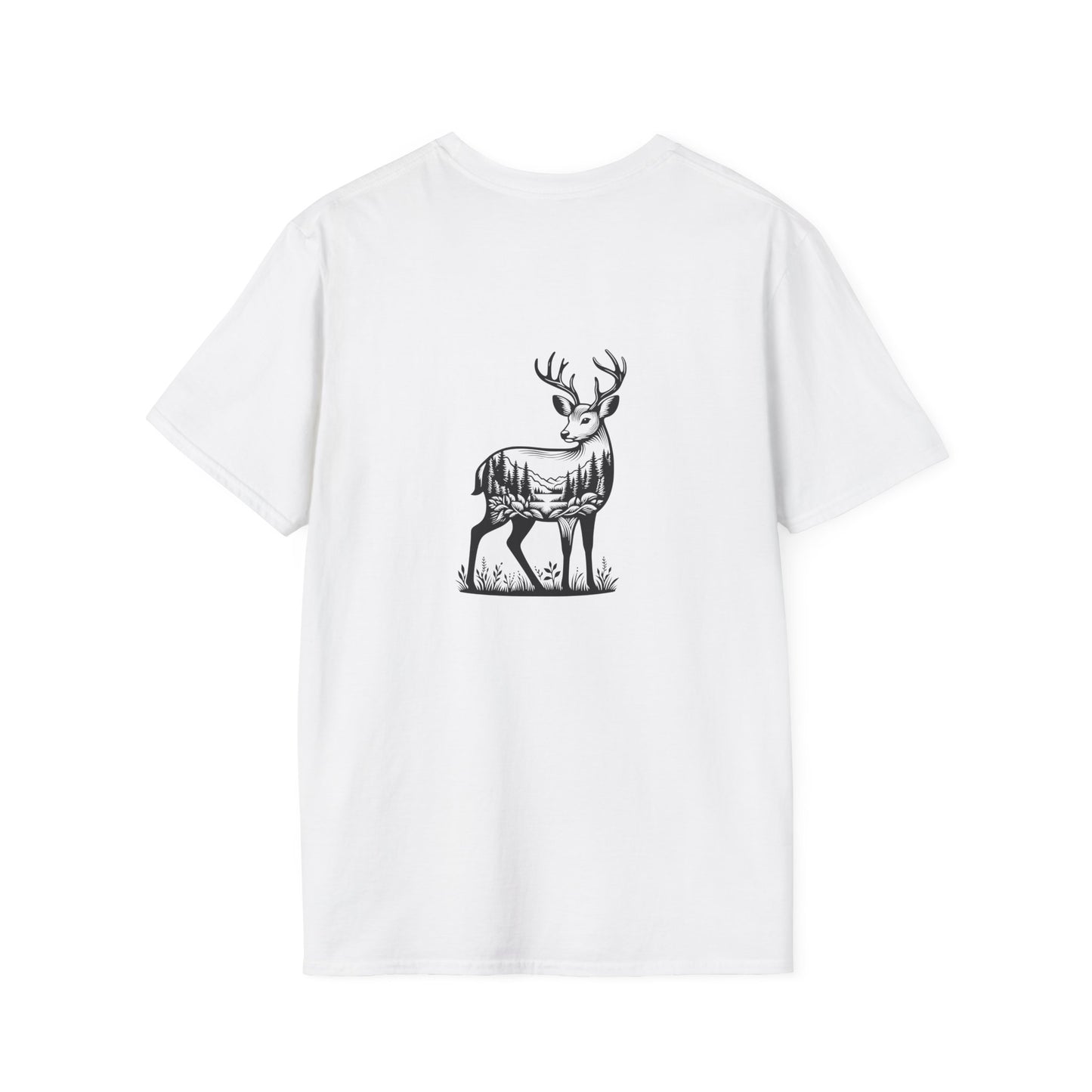 Softstyle Deer Landscape T-Shirt