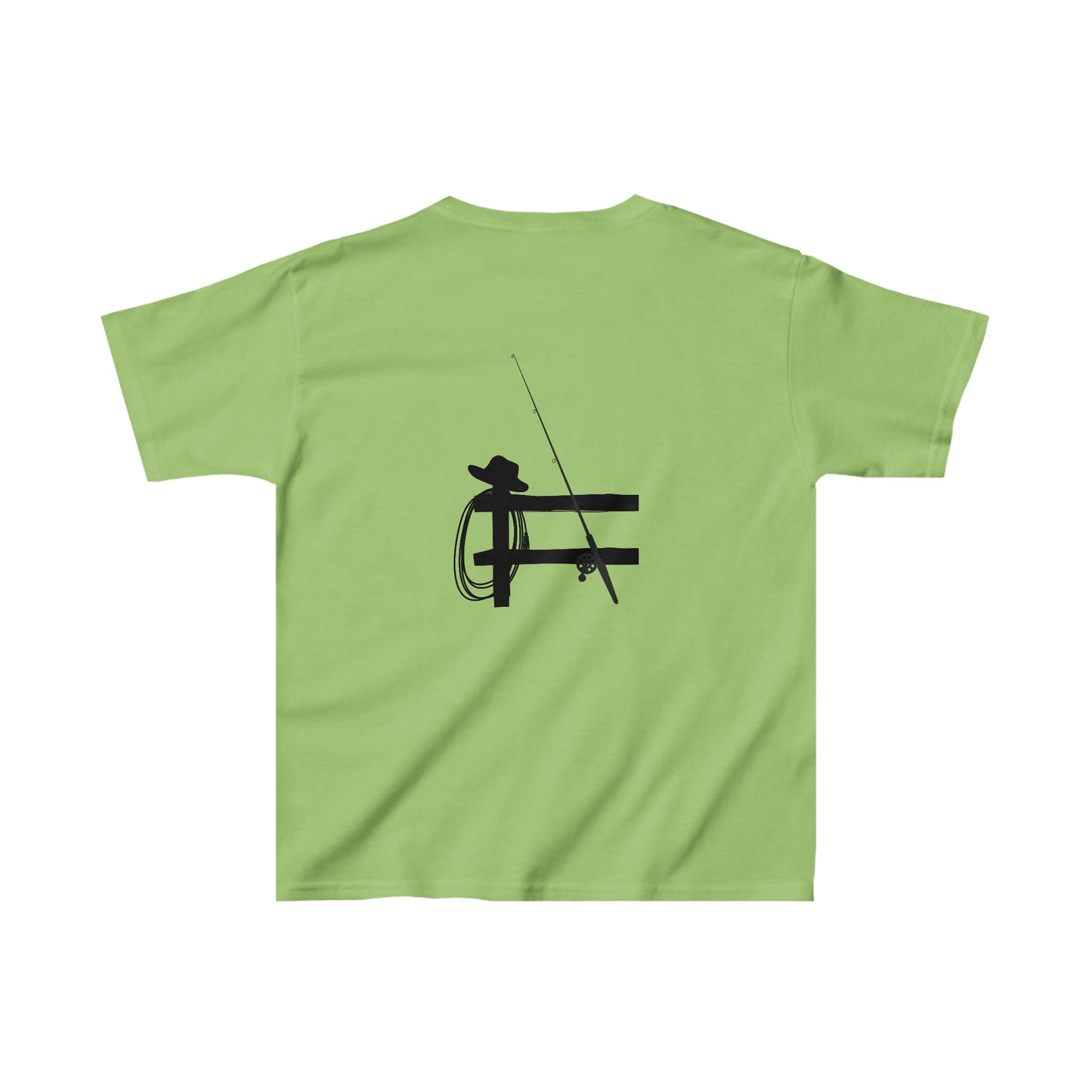 Kids Cotton Fishing Tee