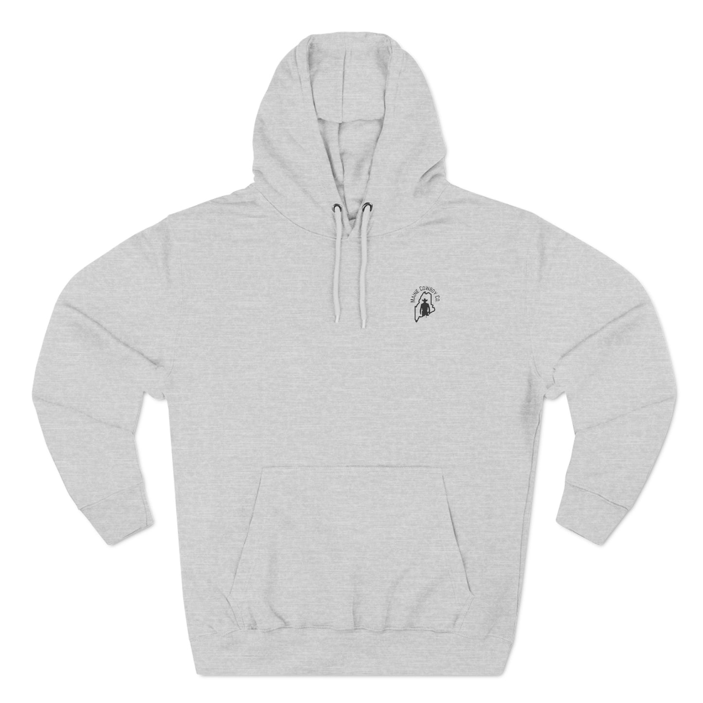 Three-Panel Fleece Retro Maine Hoodie