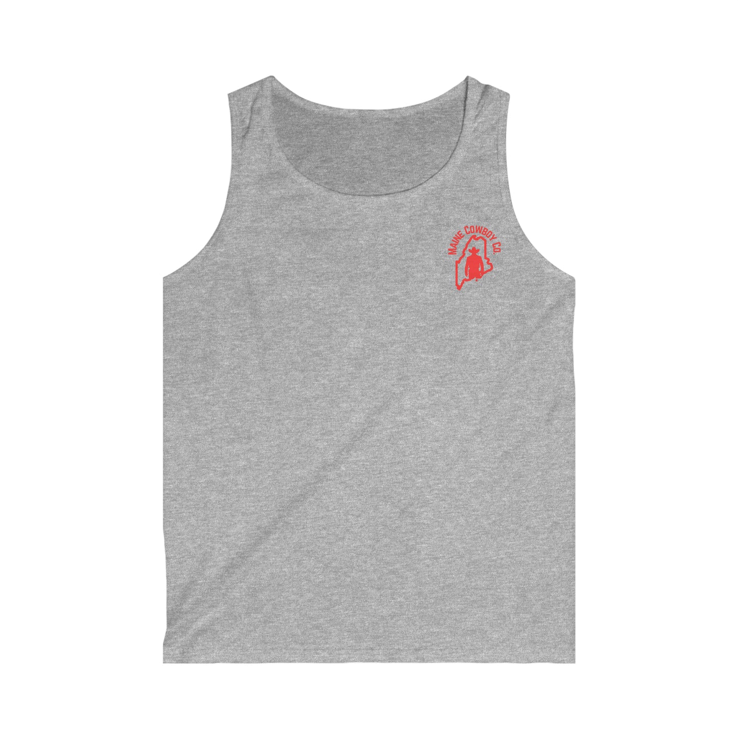 Men's Softstyle Tank Top With Logo