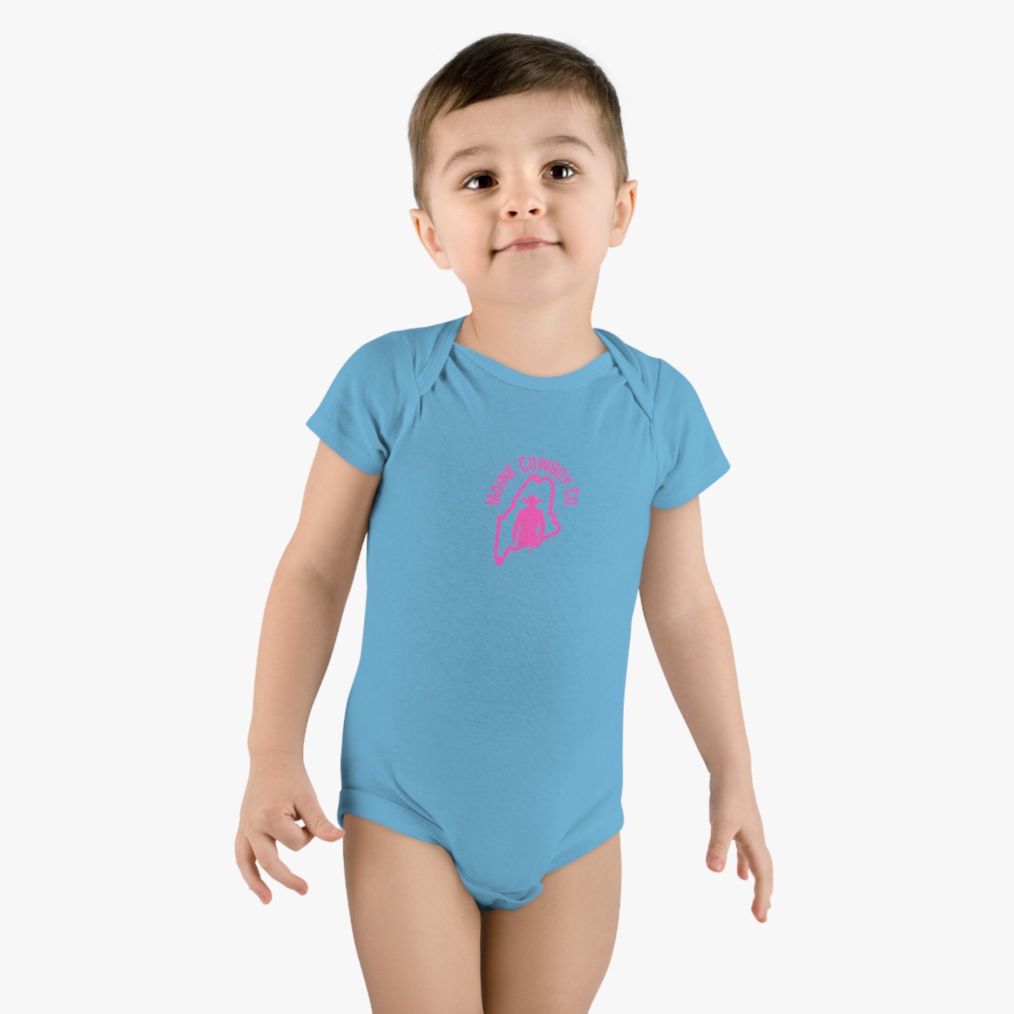 Baby Short Sleeve With Logo