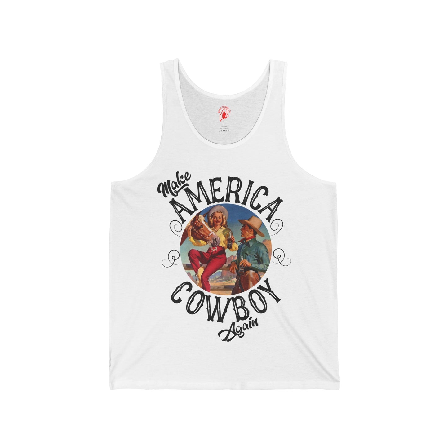 Jersey Cowboy Again Tank