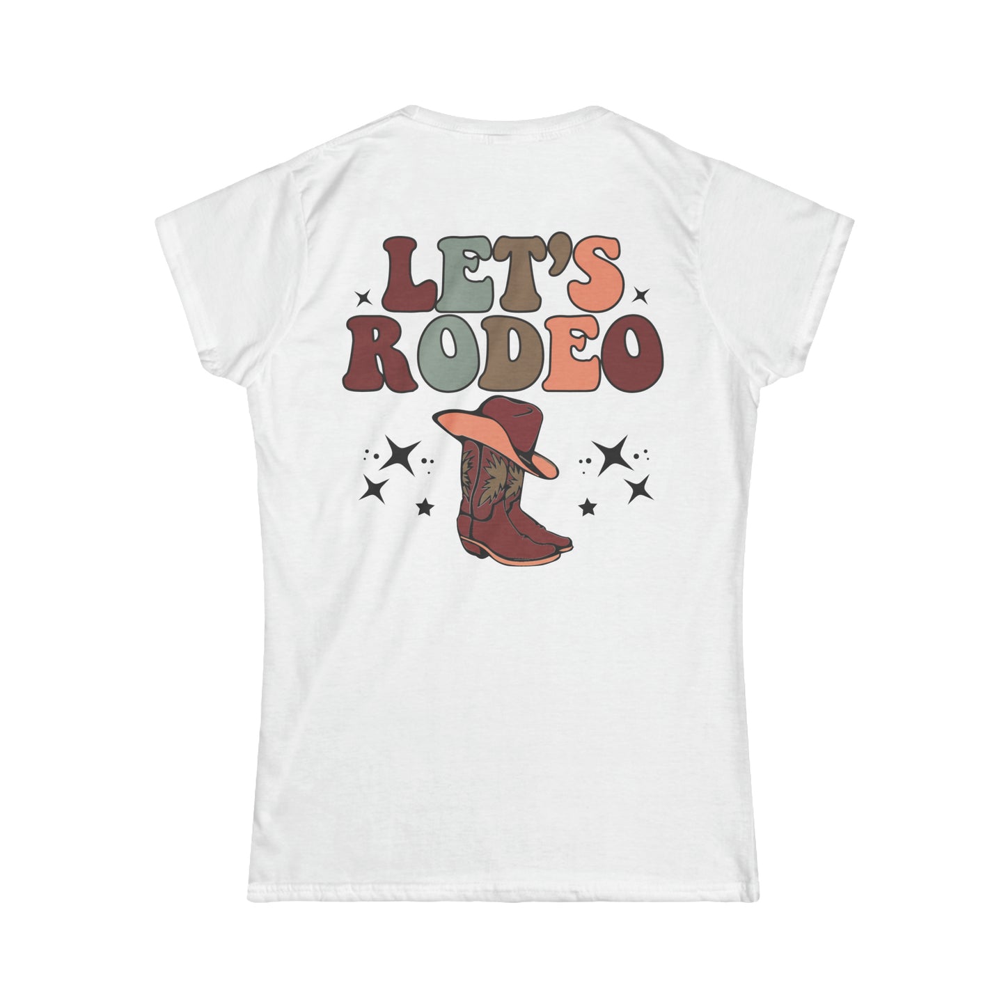 Softstyle Lets Rodeo Tee