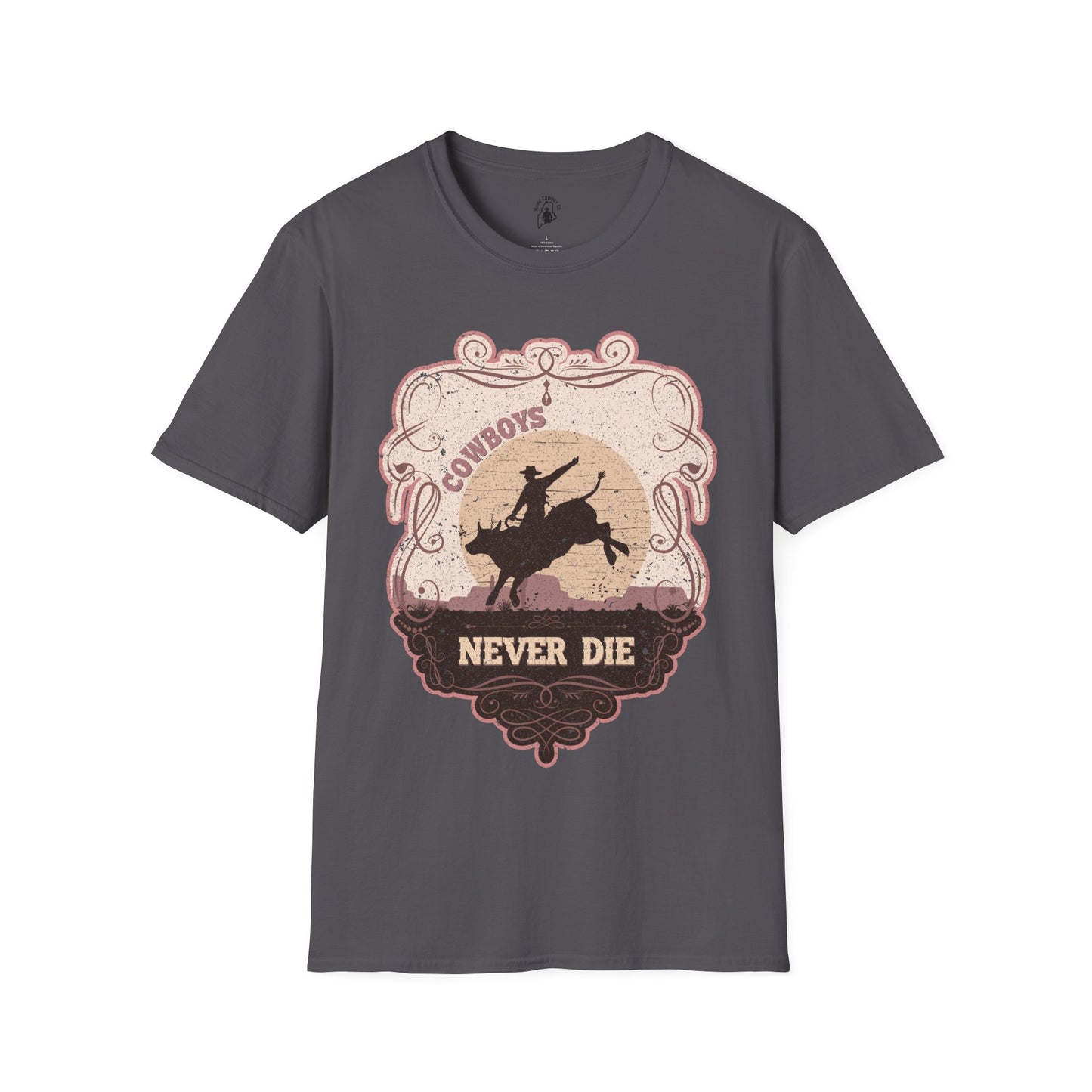 Softstyle Cowboys Never Die T-Shirt