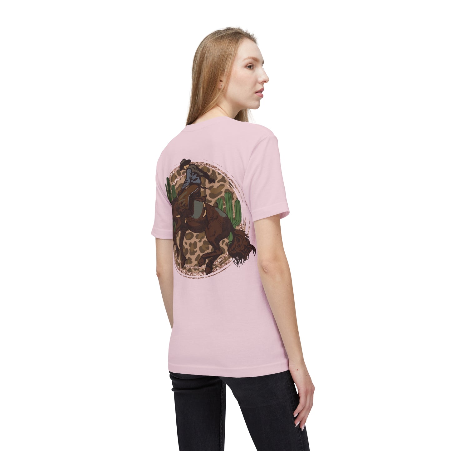 Midweight Bucking Horse T-shirt, Made in US