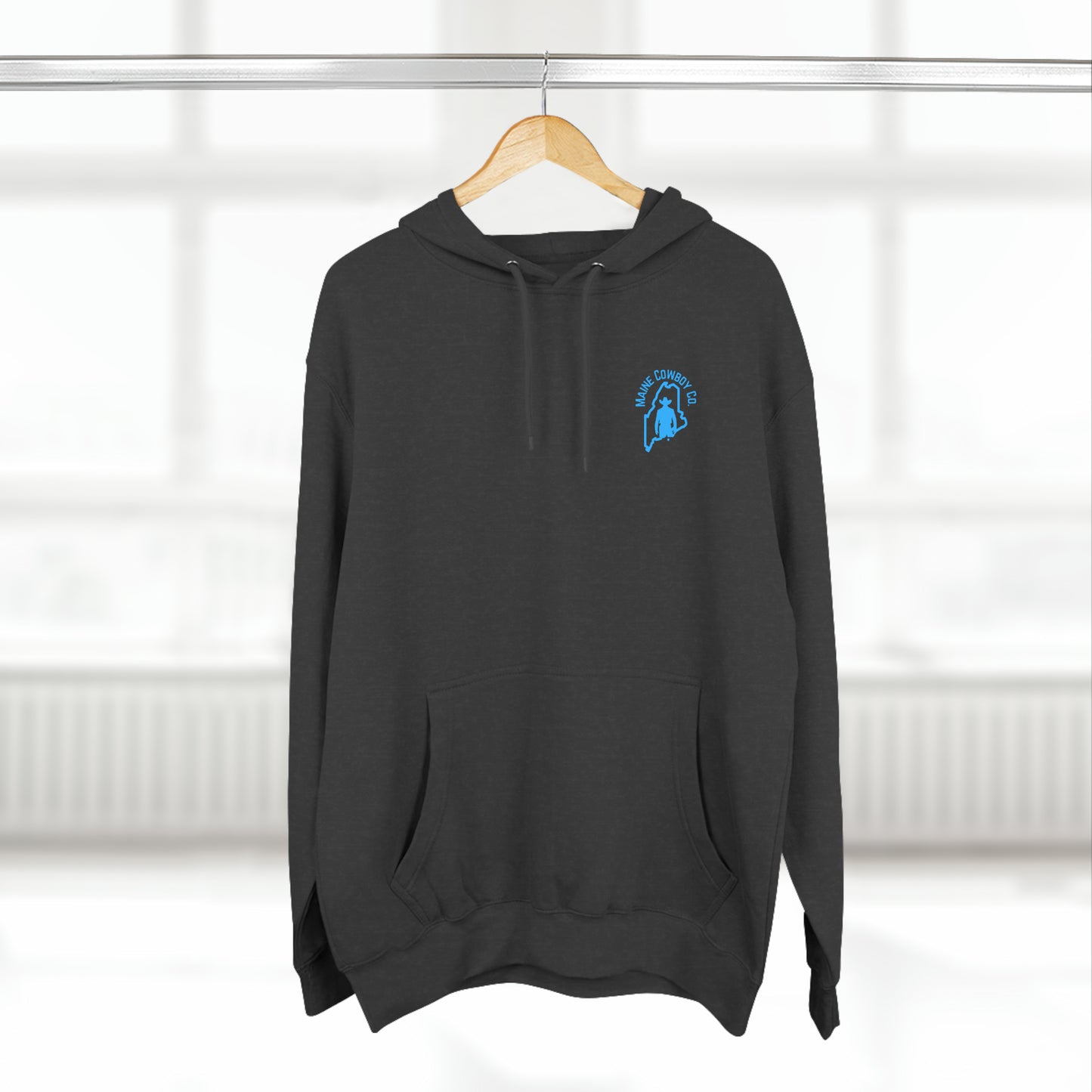 Three-Panel Fleece Rodeo Hoodie