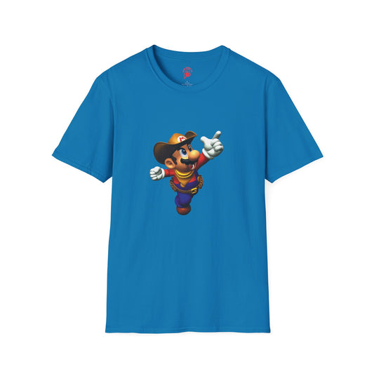 Softstyle Cowboy Mario T-Shirt