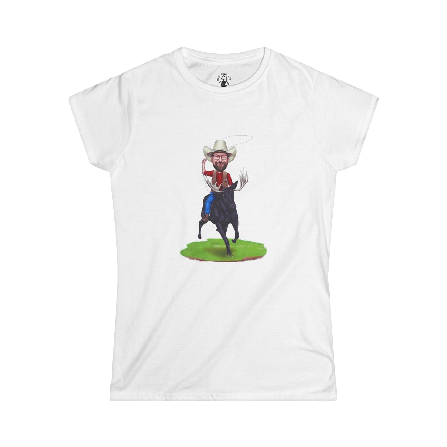 Softstyle Maine Cowboy Tee