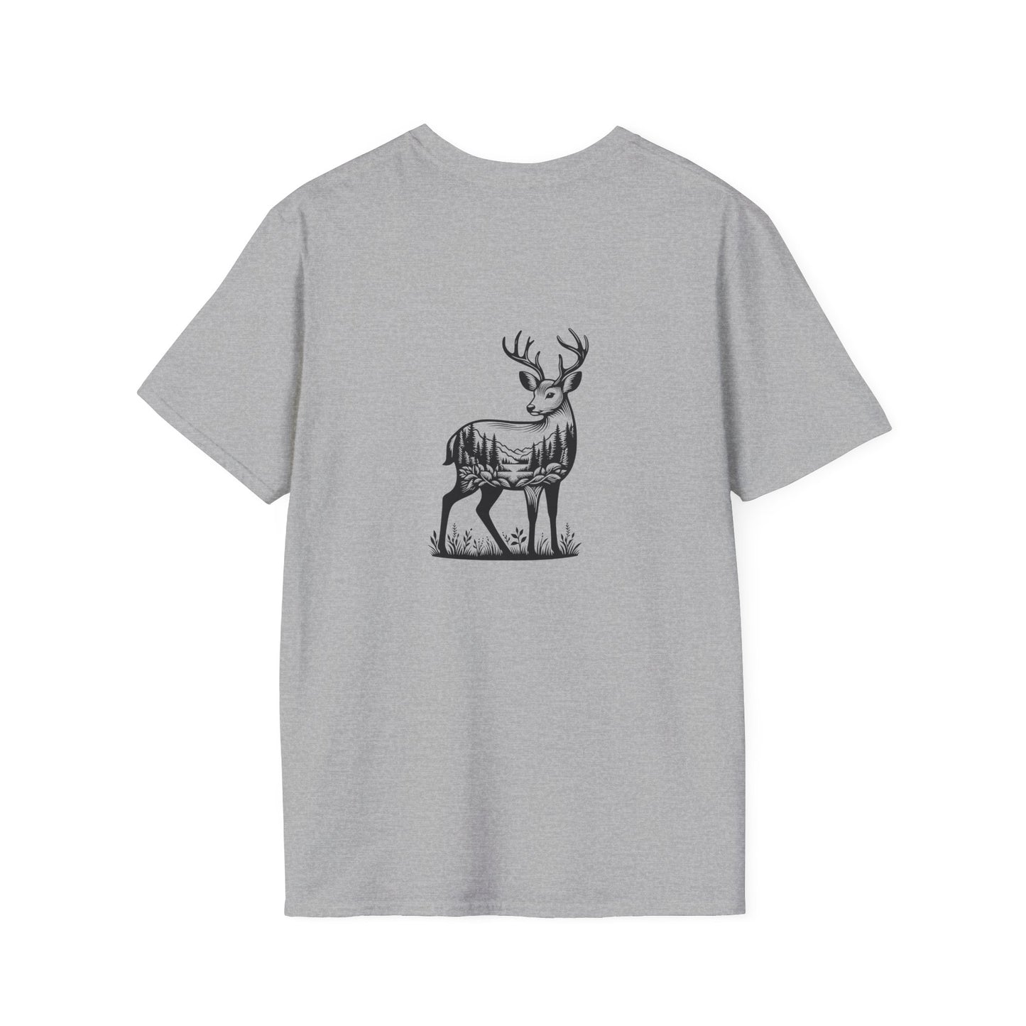 Softstyle Deer Landscape T-Shirt