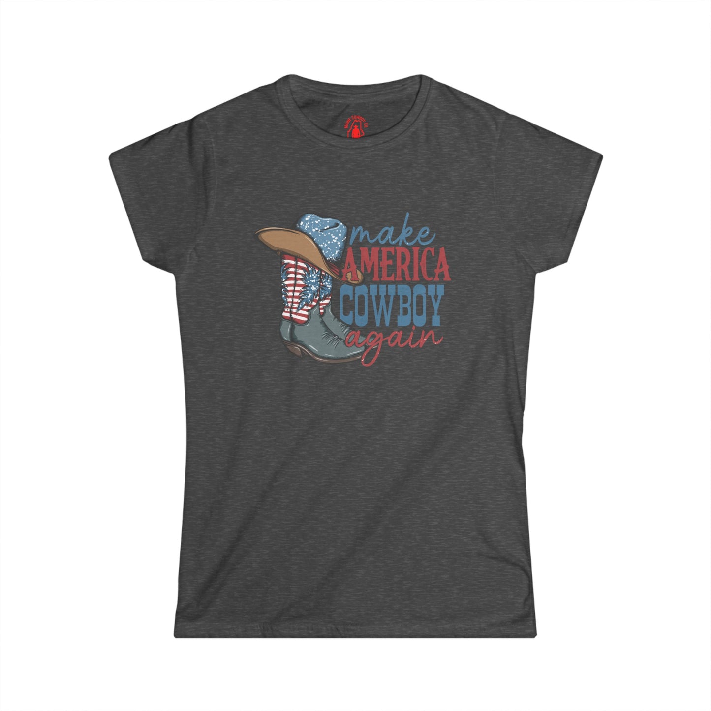 Softstyle Make America Cowboy Again Tee