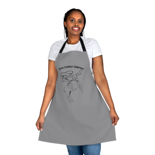 Apron With Bucking Moose