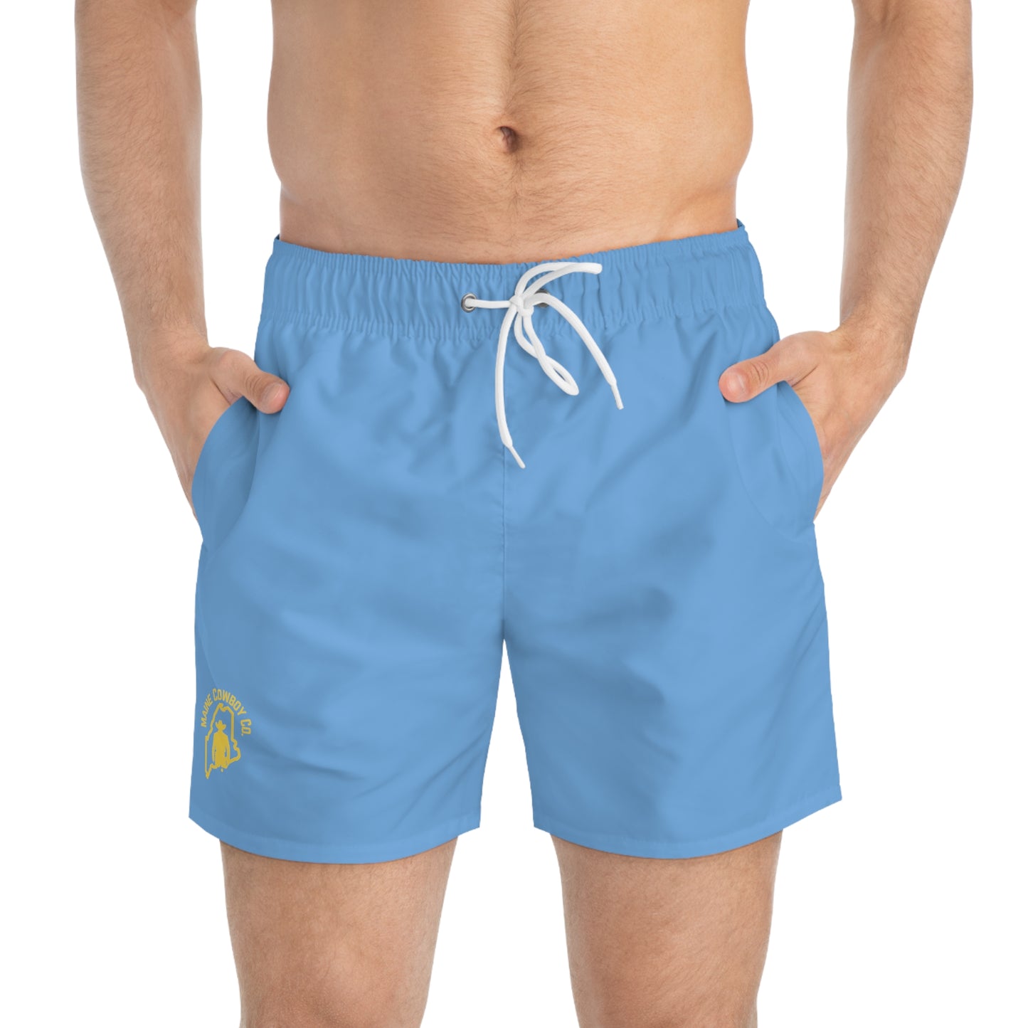 Swim Trunks With Logo