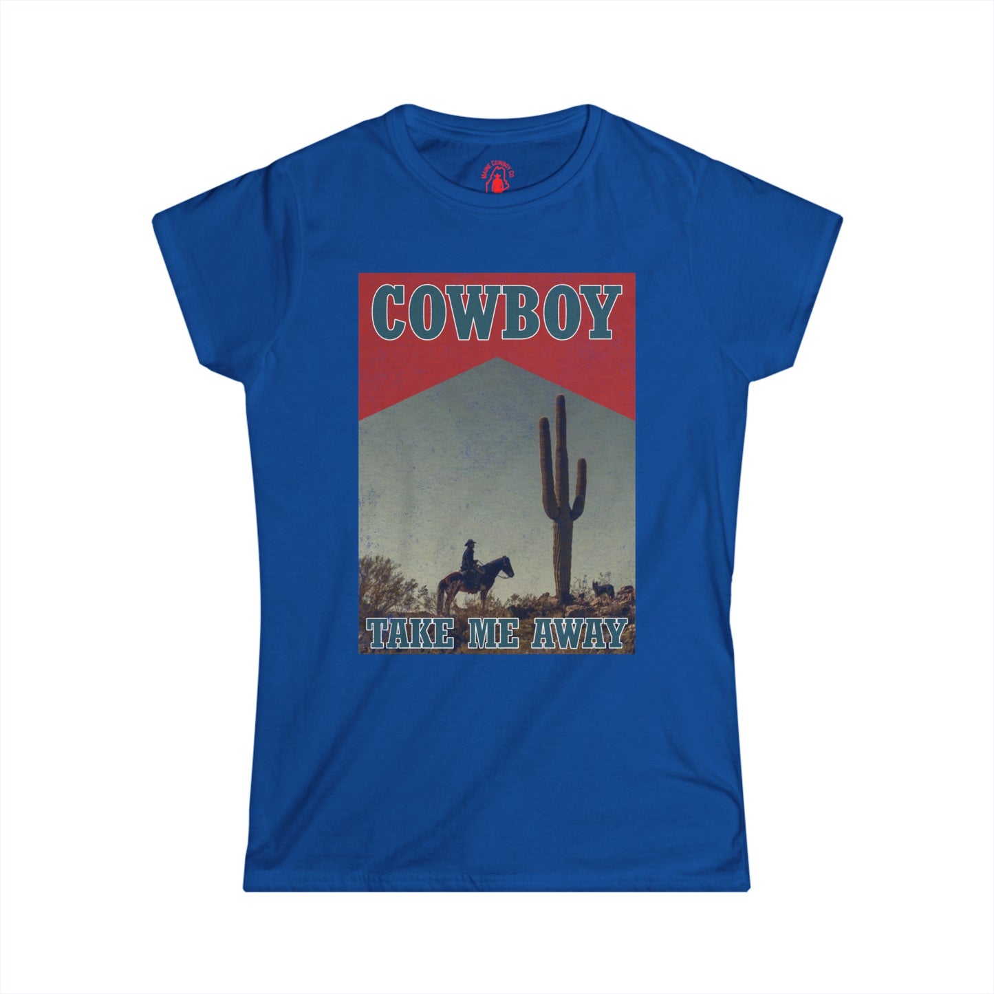 Softstyle Cowboy Take Me Away Tee