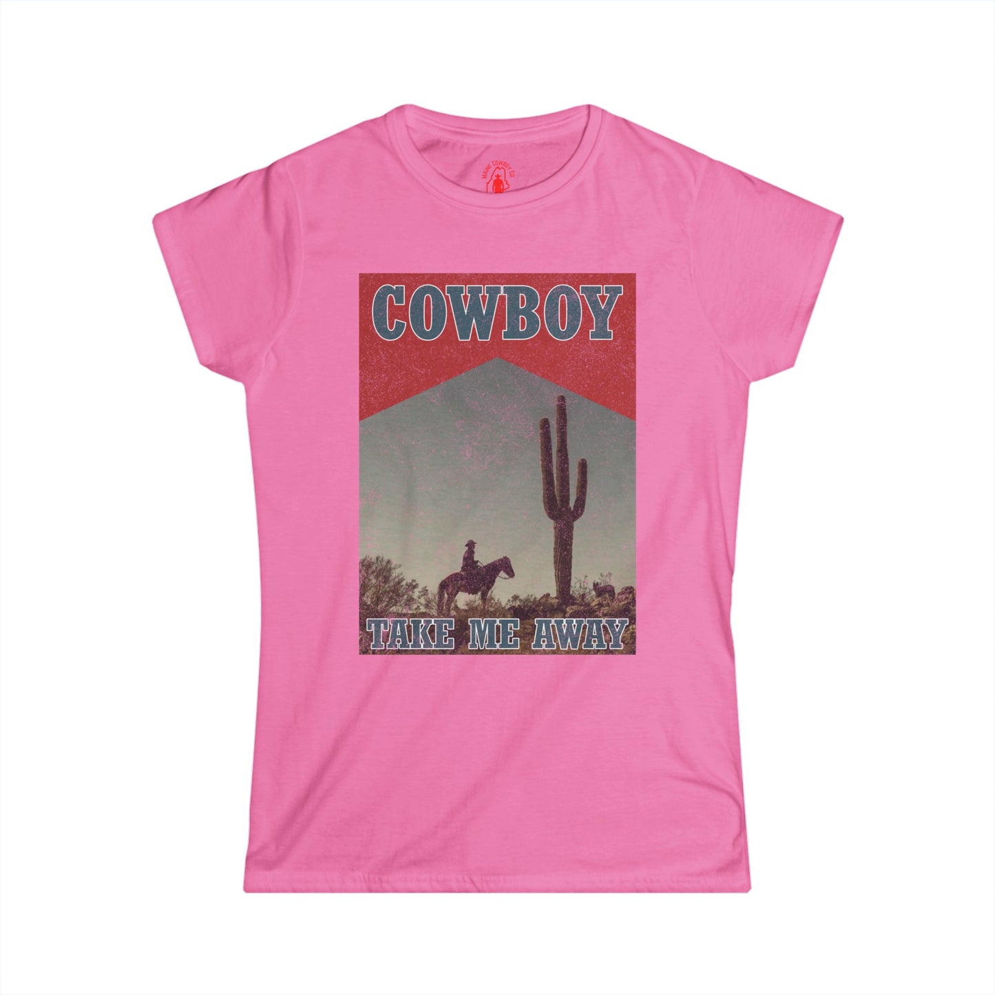 Softstyle Cowboy Take Me Away Tee