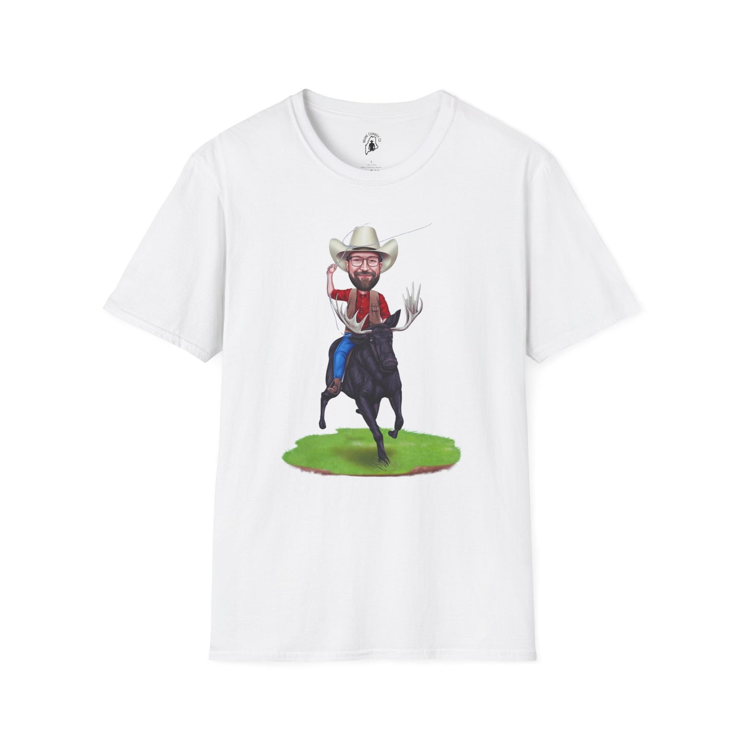 Softstyle Maine Cowboy T-Shirt