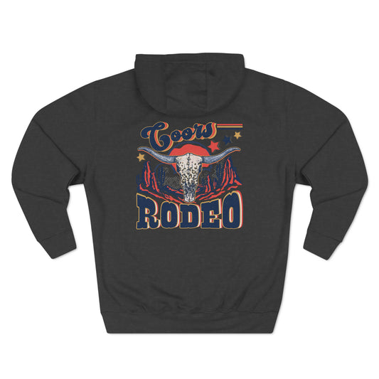 Three-Panel Fleece Rodeo Hoodie