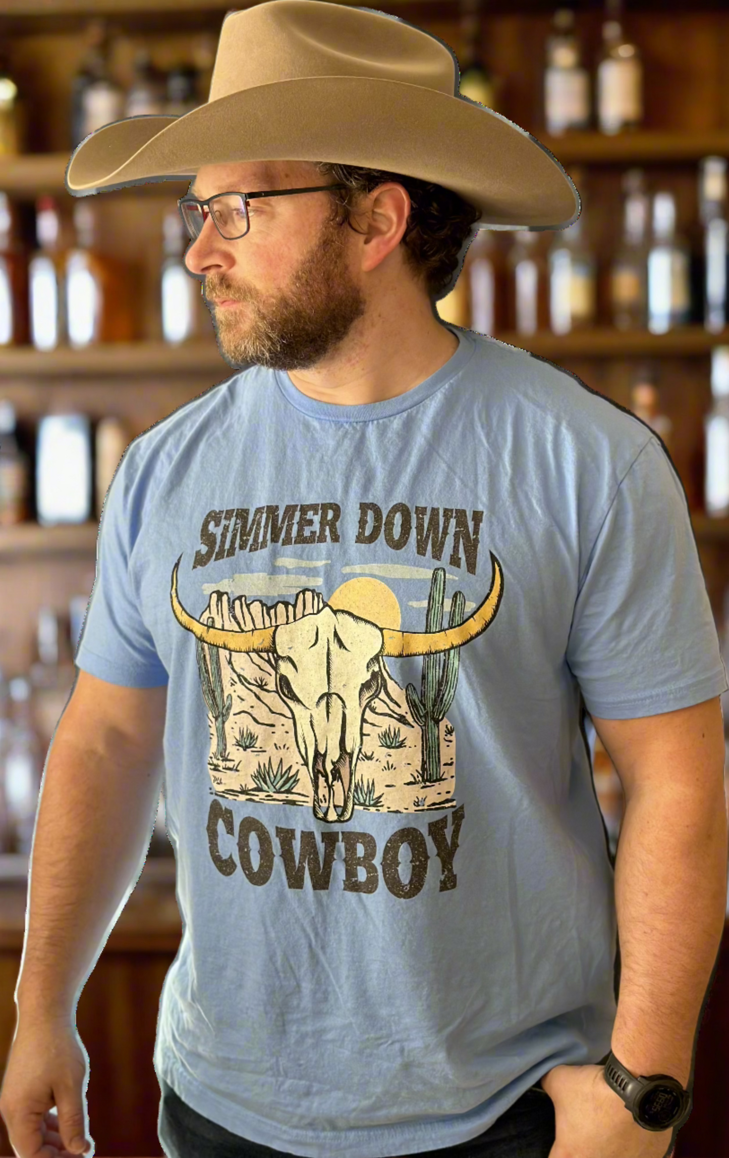 Softstyle Simmer Down Cowboy T-Shirt